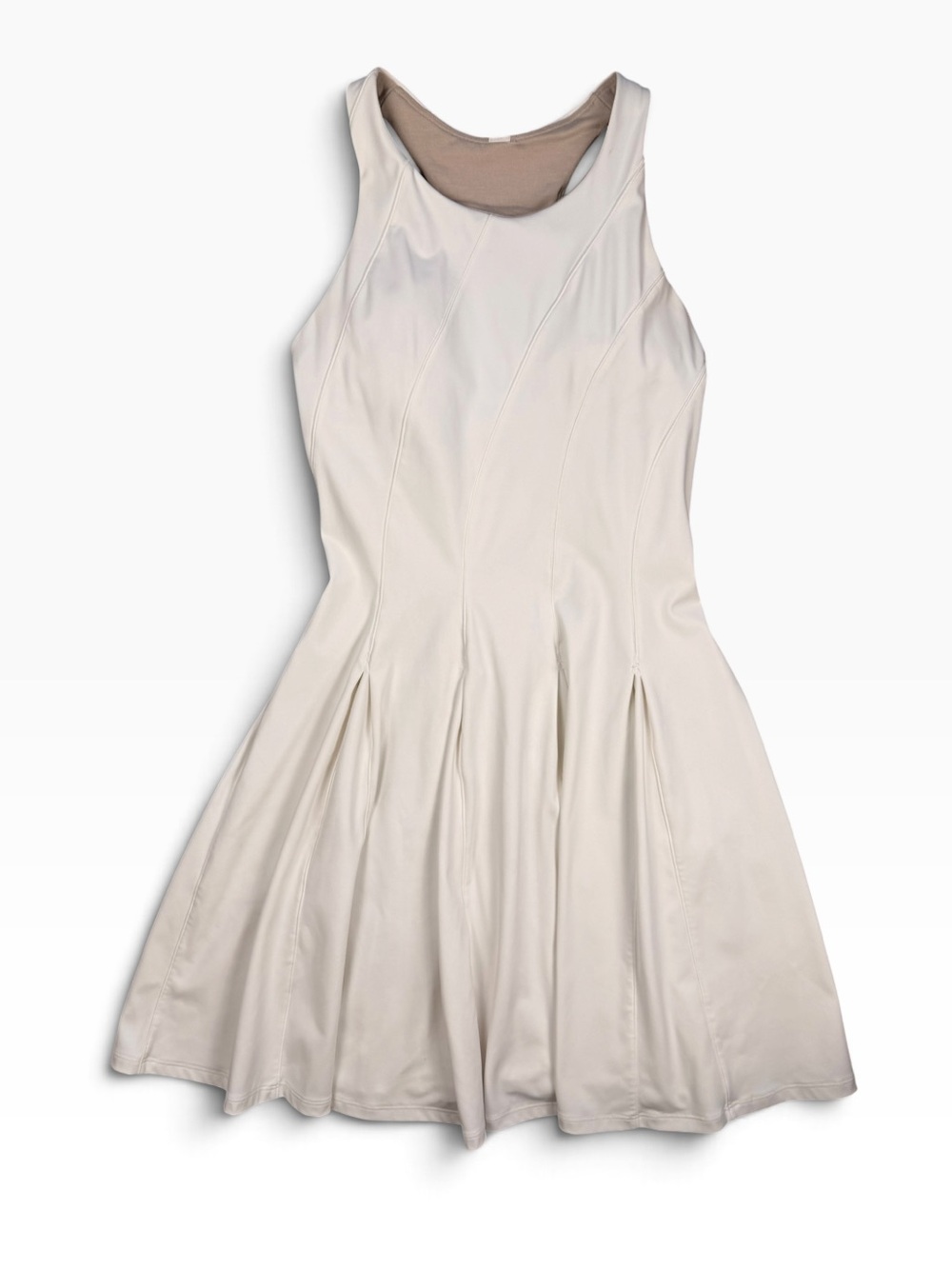 Lululemon White Racerback Fit & Flare Tennis Dress Size 4